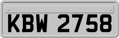KBW2758