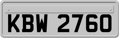 KBW2760