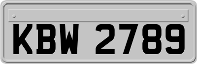 KBW2789