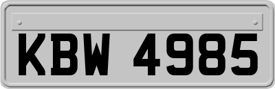 KBW4985