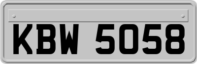 KBW5058