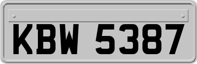 KBW5387