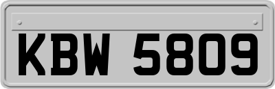 KBW5809