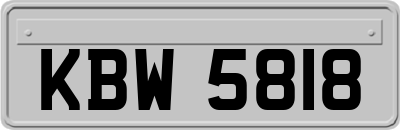 KBW5818