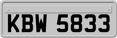 KBW5833