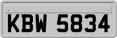 KBW5834