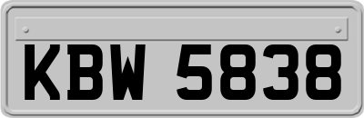 KBW5838
