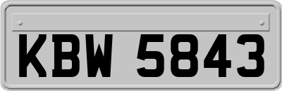 KBW5843