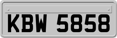 KBW5858