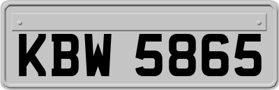 KBW5865