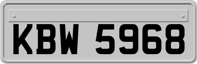 KBW5968