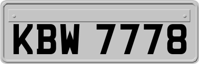 KBW7778