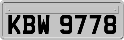 KBW9778