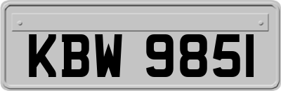 KBW9851