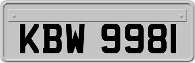 KBW9981