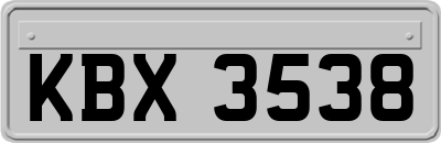 KBX3538