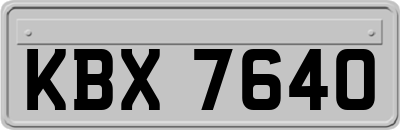 KBX7640
