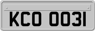 KCO0031