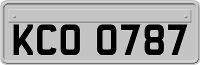 KCO0787