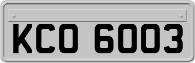 KCO6003