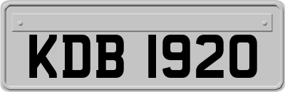 KDB1920
