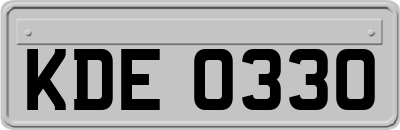 KDE0330