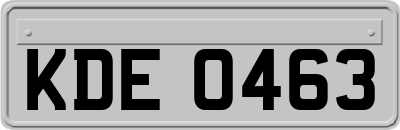 KDE0463