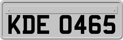 KDE0465