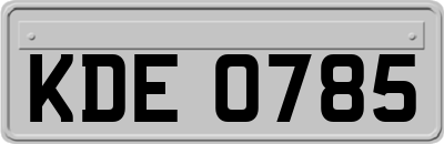 KDE0785