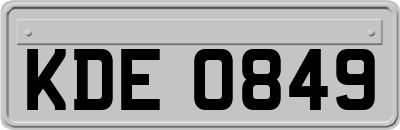 KDE0849