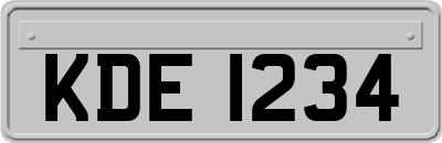 KDE1234