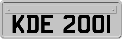 KDE2001