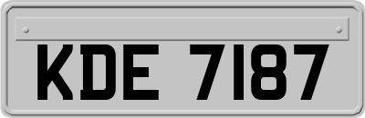 KDE7187