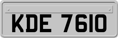 KDE7610