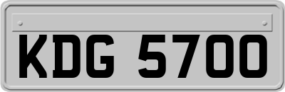 KDG5700