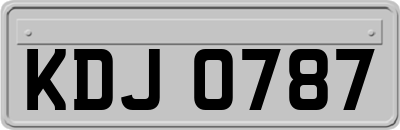 KDJ0787