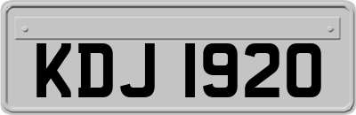 KDJ1920