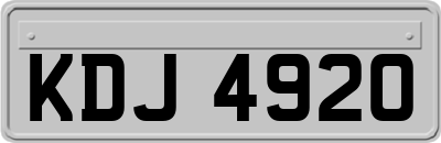 KDJ4920