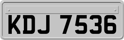 KDJ7536