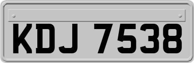 KDJ7538