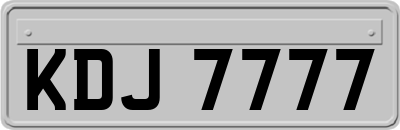KDJ7777