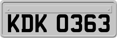 KDK0363