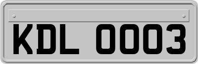 KDL0003