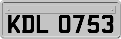 KDL0753