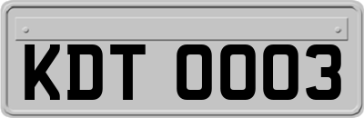 KDT0003