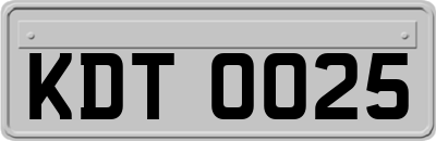 KDT0025