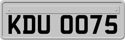 KDU0075