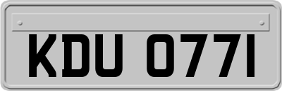 KDU0771