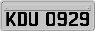 KDU0929