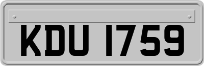 KDU1759